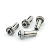 Adaptador de pinza 6-4, manguito de conversión para portapinzas, broca de perforación de vástago, herramientas para fresadora CNC SUBORUI BR0002-MS Plain