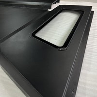 Volet roulant électrique avec auvent à double compartiment pour Toyota Tacoma, construction robuste en alliage d'aluminium