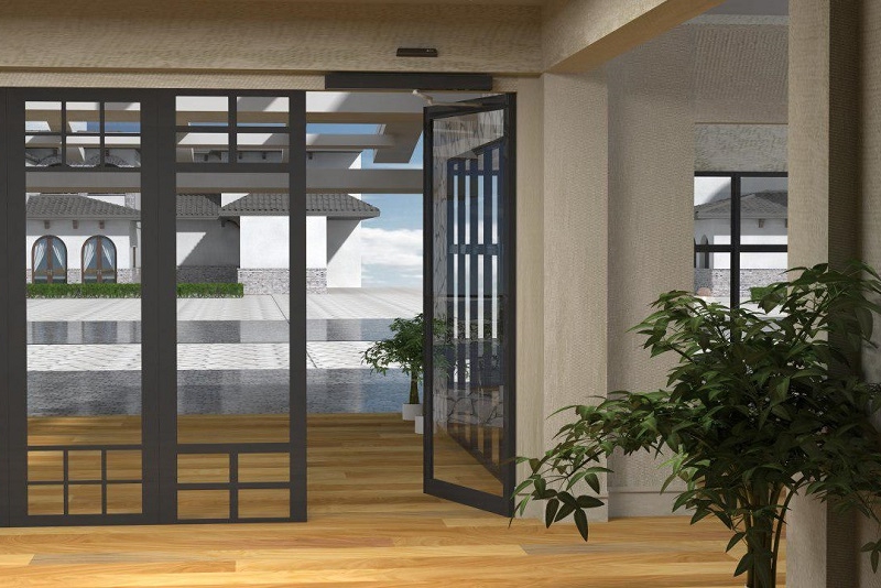 GB/T8814 Casement Aluminum Impact Resistant Windows Double Glazing