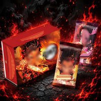 Boîte de boosters de cartes à collectionner de personnages d'anime en gros – Cartes de jeu TCG à collectionner, paquets mystères pour collection et cadeau