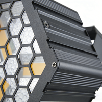 Высококачественный 100W DMX-512 Светодиодный прожектор Master-Slave Strobe для ретро-сцены, IP20, со светодиодными лампами