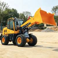 Chargeuse sur pneus de haute qualité, équipement de construction, Euro 5 CE EPA, puissance élevée, machinerie de terrassement, chargeuse sur pneus 4x4