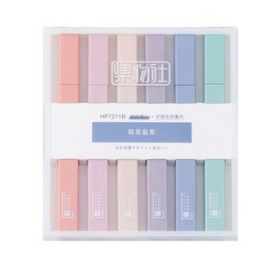 ปากกาไฮไลท์สีเรืองแสง X923-1 ชุดปากกาไฮไลท์ 6 สี แบบกำหนดเอง ชุดของขวัญแปลกใหม่ รับผลิตตามแบบ OEM พร้อมโลโก้ตามสั่ง - Product Image 1