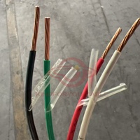 Cable Eléctrico Certificado en EE. UU., THHN THWN, Conductor de Cobre, Cable para Construcción, para Cableado Comercial y Residencial