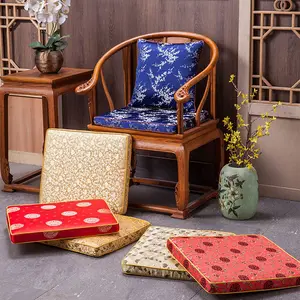 中式餐椅坐垫实木家具红木沙发垫办公茶椅坐垫