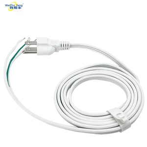 Nhà máy có giá Mỹ tiêu chuẩn 16A PVC cách nhiệt SPT-2(-R/W) 3x18awg AC điện mở rộng dây cắm cho máy tính sử dụng IP44 - Product Image 3