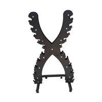 Support de Rangement Commercial Vertical à 3 Niveaux en Acier pour Haltères, Style Cylindrique, Organisateur d'Équipement de Fitness pour Salle de Sport