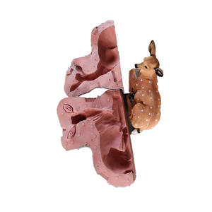 Cetakan Semen Rusa Hewan Tahan Lama Berkualitas Tinggi, Ornamen Taman, Cetakan Beton Rusa Hewan dari Fiberglass Silikon untuk Dijual - Product Image 6