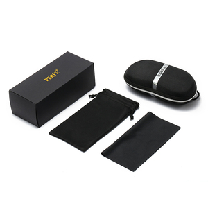 SHINELOT M1001 Estuche para Gafas de Sol con Logotipo Personalizado, Estuche de Tela Negra para Gafas, Caja para Gafas de Sol - Product Image 6