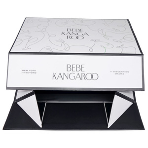 Boîtes en papier Emballage cadeau Emballage de boîte de parfum Tiroir pliable en carton coloré Cox pour cosmétiques - Product Image 1