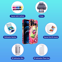 Presse à Chaud 3D Automatique pour Personnalisation de Coques de Téléphone pour Petites Entreprises (220V/110V)