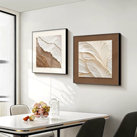 Décoration de chambre 3D en gros, peinture sur porcelaine cristalline brillante, abstraite, moderne, tendance, HD, imperméable, MDF robuste, surface lisse et durable