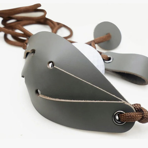 En stock : Nouvelle fronde vintage de poche, faite à la main en cuir PU, fronde de berger vintage, catapulte. - Product Image 2