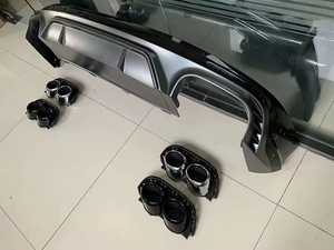 Diffusore Posteriore Stile SQ5 per Audi Q5 2018-2021, con Terminali di Scarico, Modello Sline - Product Image 3