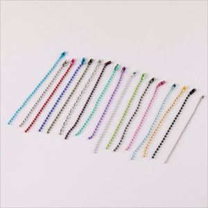 Cadena de Bolas de Acero Inoxidable de 2.4mm de Cualquier Longitud con Conector para Placas de Identificación de Perros y Etiquetas de Ropa - Product Image 3