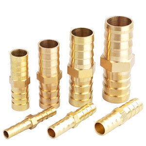 Jinen Copper Pagoda Straight <b>Connector</b> 6 8 10 12 14 16 19mm All Copper <b>Quick</b> Connect For Air Water Oil Hose - Product Image 5