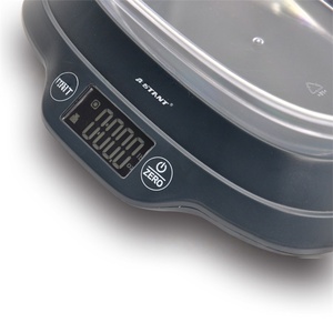 Báscula de Cocina Doméstica Veidt con Bandeja, Electrónica, Transparente, con Botones Táctiles, para Repostería y Mascotas, Modelo 14192-2006B - Product Image 6