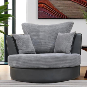Personalizable Directo de Fábrica 360 °   Sillón Giratorio con Brazos Decorativos, Sillón Redondo Decorativo - Product Image 5
