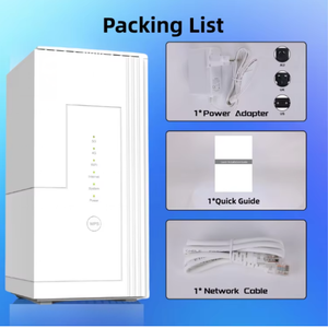 เราเตอร์ MegaTower OpenWRT CPE รองรับ 4G/5G E-SIM แบบ Dual-Band 2.4GHz/5.8GHz <span class=keywords><strong>WiFi</strong></span> 5 802.11be ความเร็ว 3600Mbps เสาอากาศในตัว รองรับ VoIP พกพาสะดวก - Product Image 6