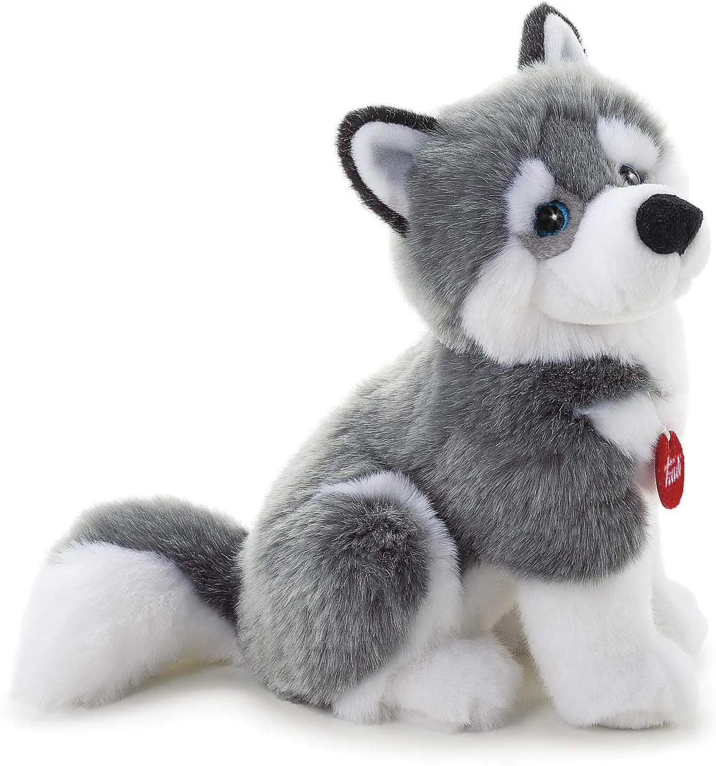 Custom Gevulde Pluche Toy Leuke Stuff Zachte Hond Interactief Speelgoed Pluche Knuffeldier Met Pluche Husky Speelgoed Voor Kids