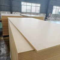 1830*1230mm 2440*1220mm de haute qualité léger facile à couper parfait pour les étagères panneau de fibres de bois panneau de densité bois MDF