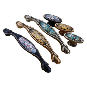 Classic European Style Oval Cabinet Handle 6227 Zinc Alloy Durable Furniture Hardware Drawer Pull - Product Image 3