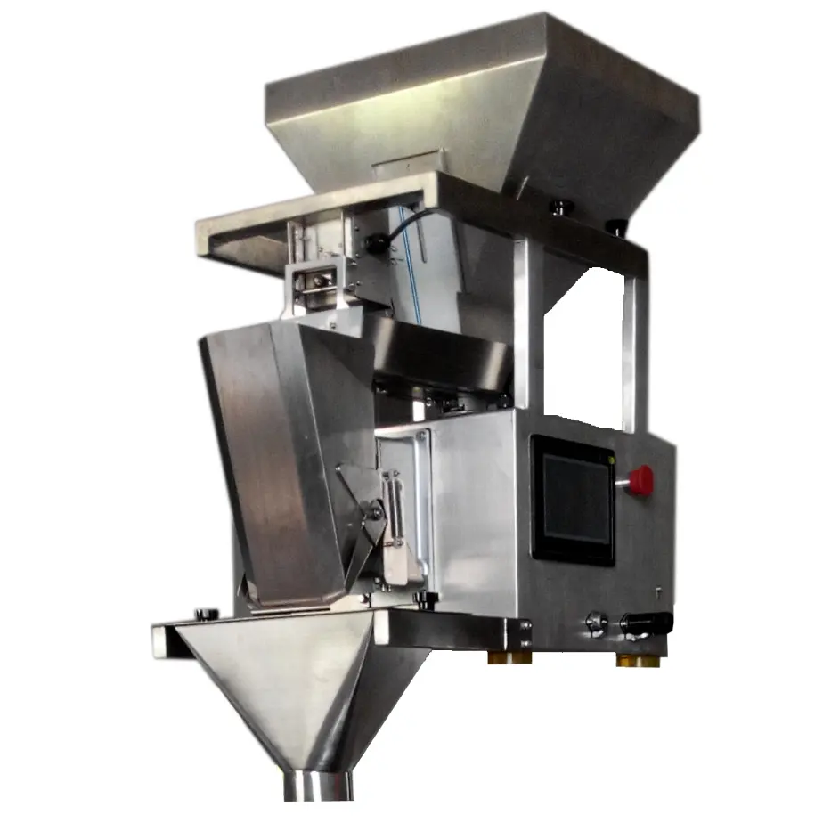 Automatic filling weigher and packing machine powder nuts linear weigher single head