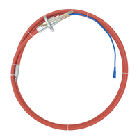 Kabel monitor suhu DS18B20, untuk sistem Sensor akurasi tinggi silo