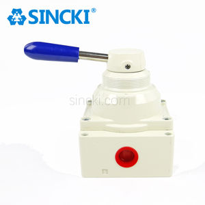 4-poorts <span class=keywords><strong>2</strong></span>-standen roterende pneumatische luchtregelklep HV handbediende schakelklep 4HV210-08 4HV310-10 4HV410-15 gas OEM aanpasbaar - Product Image 5