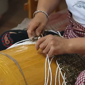 عش عشب ورقي طبيعي منسوج يدويًا بيت للحيوانات الأليفة سرير كلب للمواسم الأربعة لوح خدش للقطط بيت للكلاب - Product Image 5