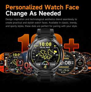 Montre connectée GPS MK100 2026, étanche IP68, écran TFT HD, boussole, suivi du sommeil, chronographe, suivi de la forme physique, unisexe - Product Image 6