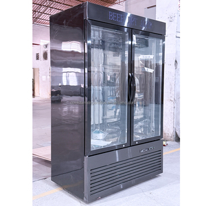 ตู้แช่เย็นแบบเปิดสองประตูแนวตั้ง 1000 ลิตร ตู้อบแห้งเนื้อวัวเชิงพาณิชย์ - Product Image 2