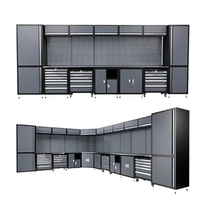 Banc de travail modulaire professionnel robuste, capacité de charge de 300 kg, garantie de 5 ans, garages OEM, armoires à outils multifonctionnelles - Product Image 2
