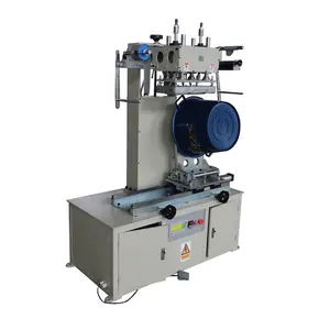 Hoge Productiviteit Cilindrische Bronzing Machine Folie Stampen Machine Voor Pp Pe Plastic Emmer