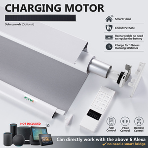 Persianas Enrollables ZSTARR, Cortina Opaca Motorizada para Ventana <span class=keywords><strong>de</strong></span> Techo - Product Image 2