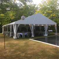 Usine de tentes de mariage Suzhou WT, tentes de luxe sur mesure, poteaux en aluminium à armature droite, utilisation en extérieur et en intérieur, haute qualité