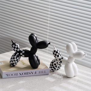 Mueble de TV y Vinoteca Transfronterizo de Año Nuevo para Sala de Estar y Pasillo, Escultura Artesanal de Resina Ecológica con Diseño Creativo de <span class=keywords><strong>Perro</strong></span> Soplado - Product Image 2