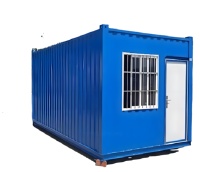 Maison conteneur plate 10/20 pieds, maison mobile, maison modulaire préfabriquée, économique et haute performance