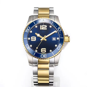 Reloj Deportivo Unisex con Movimiento Automático ETA, Cristal de Zafiro, Resistente al Agua 3BAR, Caja de Titanio, Correa de Goma, Luminoso, Mecánico - Product Image 1