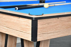 Table de <span class=keywords><strong>billard</strong></span> commerciale PINJIAN, ardoise de qualité supérieure, niveau tournoi, pour clubs et bars, jeu professionnel de 9 boules avec accessoires - Product Image 6
