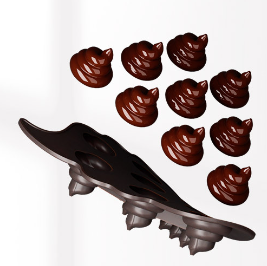 Venta al por mayor whisky silicona Barra <span class=keywords><strong>de</strong></span> hielo Poo chocolate caramelo molde silicona parodia <span class=keywords><strong>caca</strong></span> Tipo barra <span class=keywords><strong>de</strong></span> hielo para añadir diversión - Product Image 6