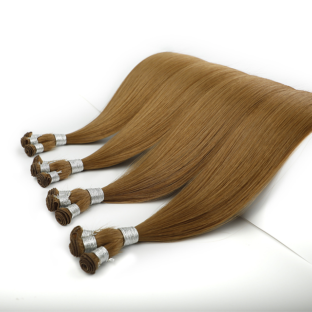 Remy Double Drawn Remi Hand Tied Weft Hair Extension Juancheng Leshine Hair Products Co Ltd