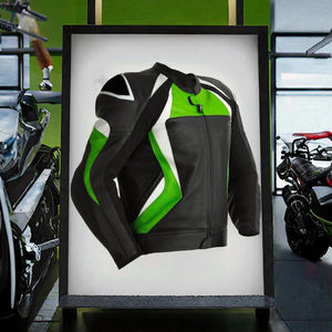 Chaqueta de Motocicleta de Cuero Roadster, Cortavientos, Transpirable, Talla Grande, Protectora, Duradera, Elegante, Cómoda y de Primera Calidad - Product Image 3