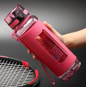 Botte en silicone de bouteille d'eau de marqueur de temps de motivation de 400ml, sans BPA anti-dérapant étanche pour l'extérieur avec paille et protection - Product Image 4