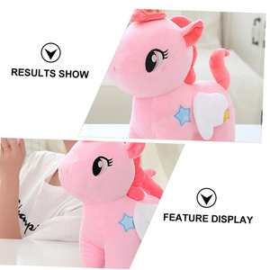 Peluche de Unicornio CPC, Juguete de Peluche Rosa, Regalo de Cumpleaños, Almohada de Peluche Suave al por Mayor, Cojín Decorativo, Muñeca de Cumpleaños Personalizada - Product Image 3