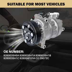 Compresor de Aire Acondicionado para Automóvil Sentra Tsuru 1.8L 2013-2015, 1730 98585 639607 7513045 CO 29072C 926003SH0A CO203039-4, CO203039- - Product Image 1
