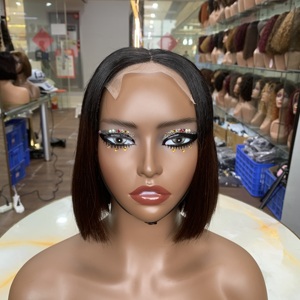 Bone Straight Human Hair Short <b>Bob</b> <b>Wigs</b> SDD 6 Inch 4 by 4 Closure 100% Human Hair <b>Wigs</b> - Product Image 3