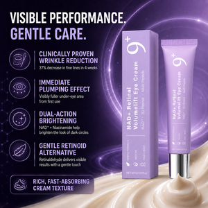 ครีมบำรุงรอบดวงตา NAD+ Retinal Volumetox ลดเลือนริ้วรอย ต่อต้านริ้วรอย กระชับผิว ลดรอยคล้ำใต้ตา  OEM รับผลิตแบรนด์ส่วนตัว - Product Image 1