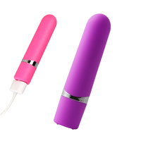 Wiederaufladbarer Bullet-Vibrator Sextoy für Frauen Masturbationsprodukte Sexspielzeug Starker Leistungsfähiger Vibrator