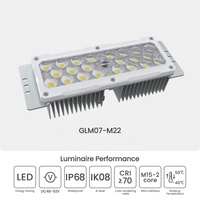 Module d'éclairage LED pour lampadaire IP68 Blanc chaud 100W-200W pour route et jardin Projecteur extérieur Conception modulaire